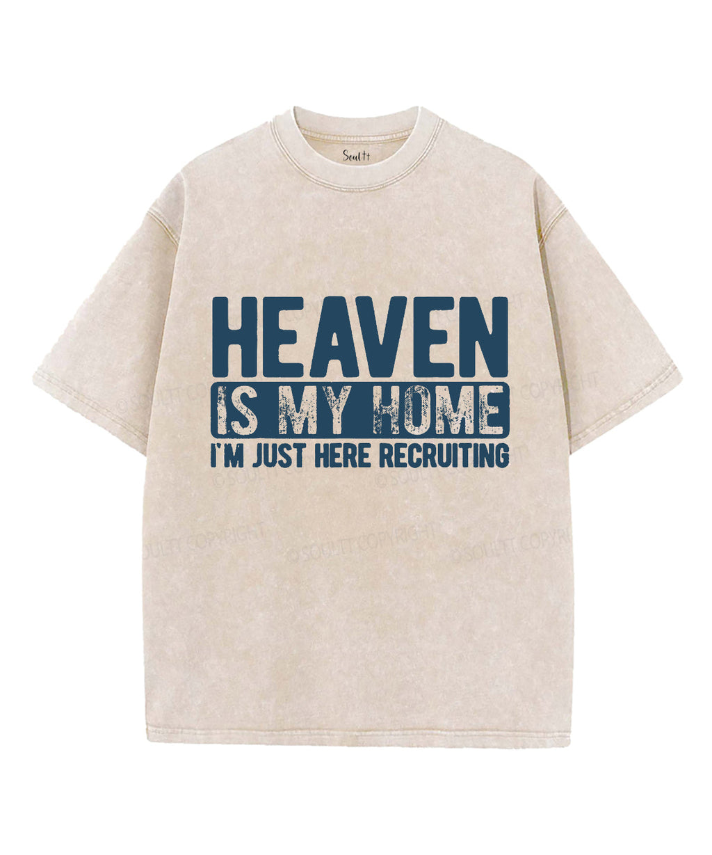 Heaven Is My Home Washed Christian T-Shirts, Hoodie, Sweatshirt