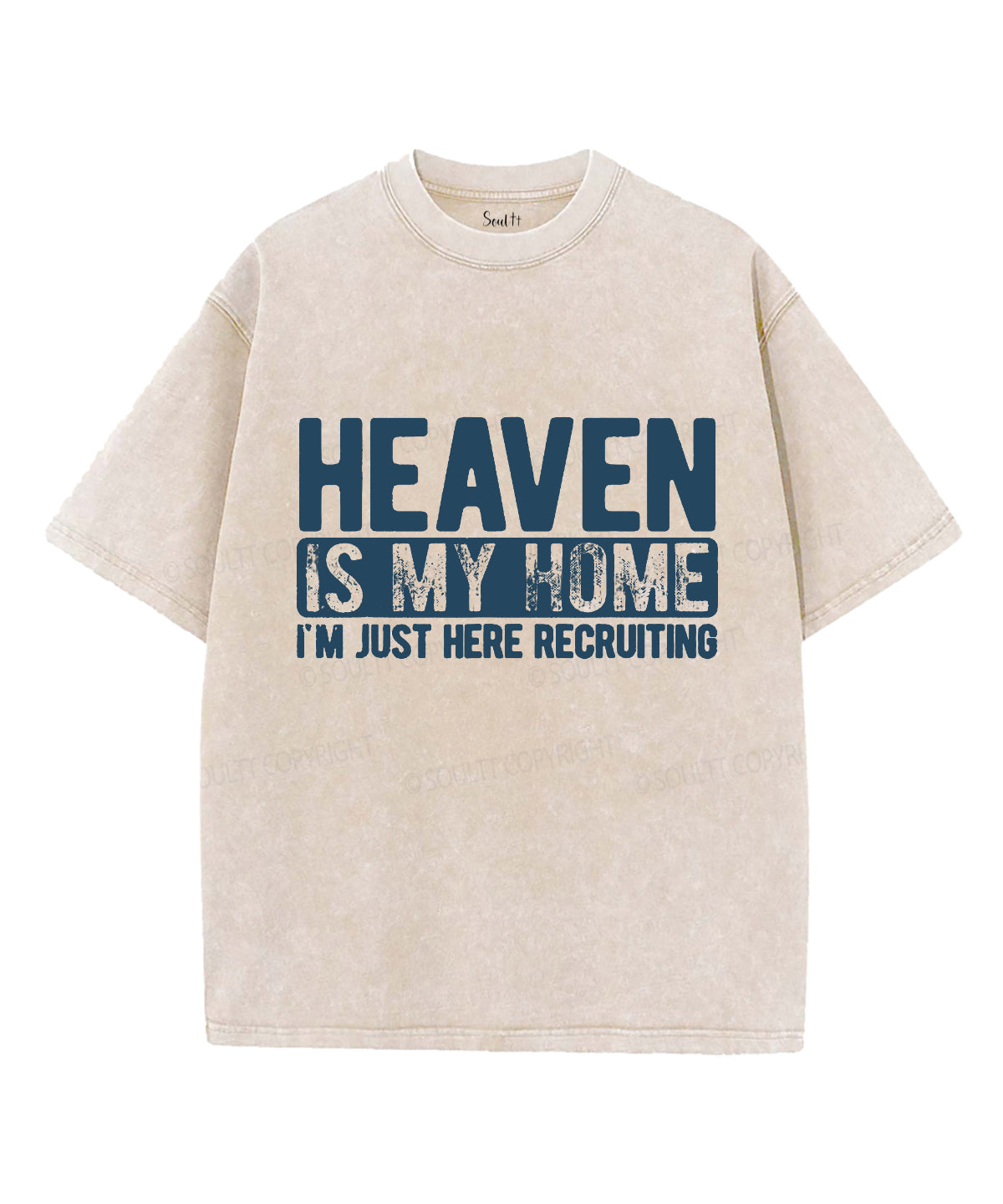 Heaven Is My Home Washed Christian T-Shirts, Hoodie, Sweatshirt
