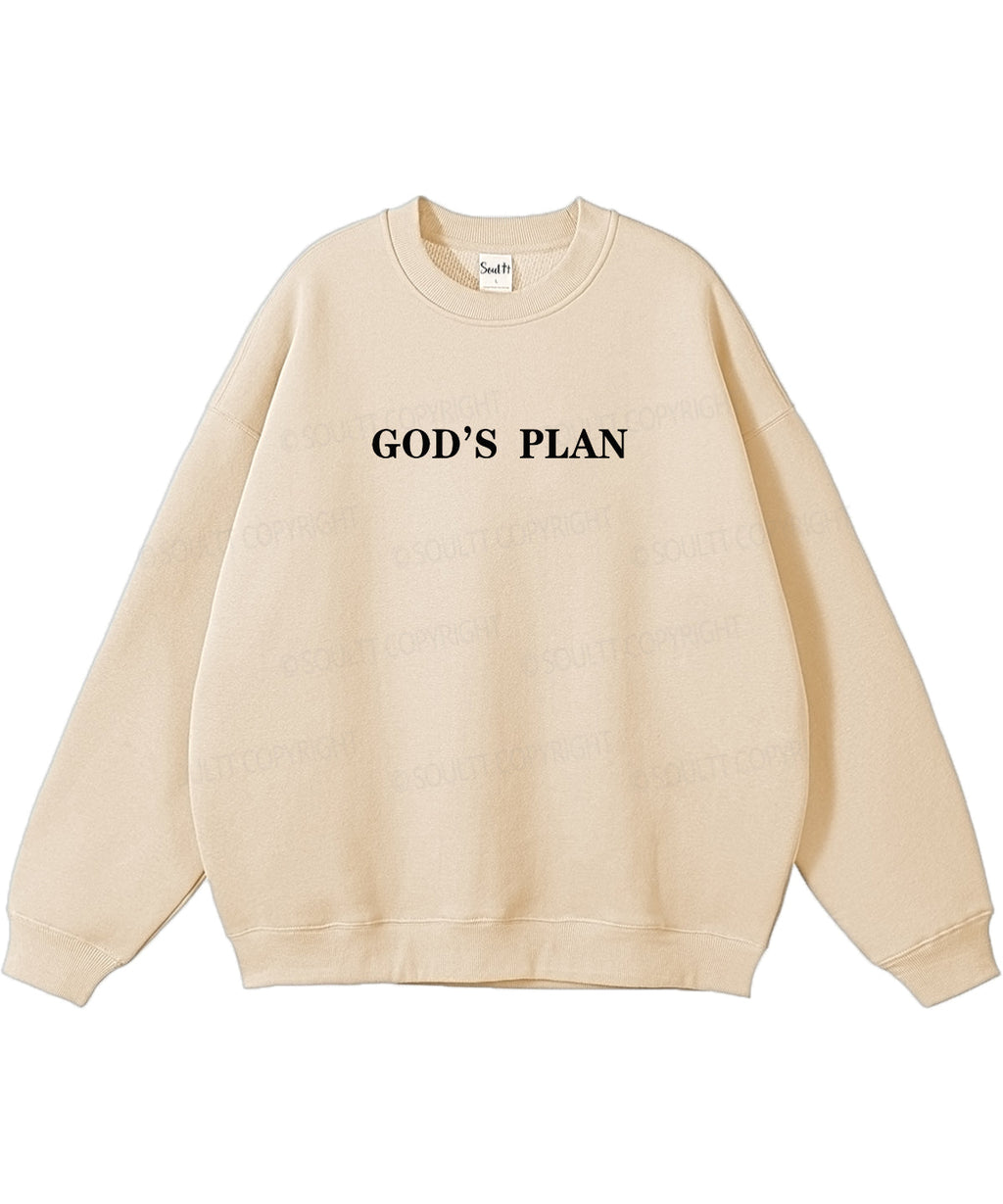 Your Plan God's Plan Double Sided Cotton Christian Sweatshirt T-Shirts, Hoodie | CiraTrend.com (Image 5)