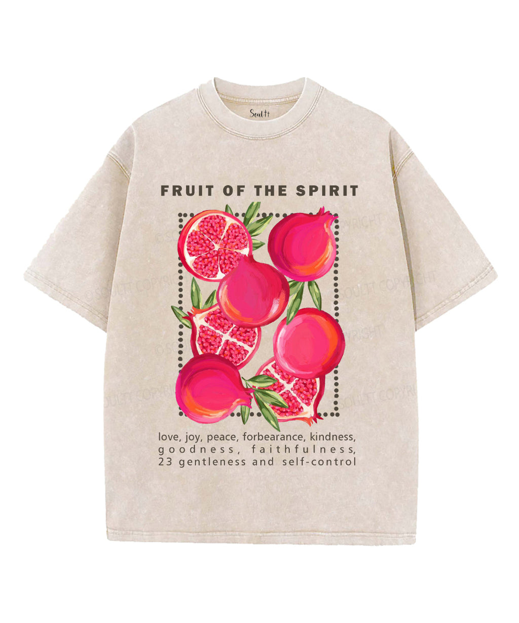 Fruit Of The Spirit Washed Christian T-shirt Style004 Hoodie, Sweatshirt | CiraTrend.com (Image 1)