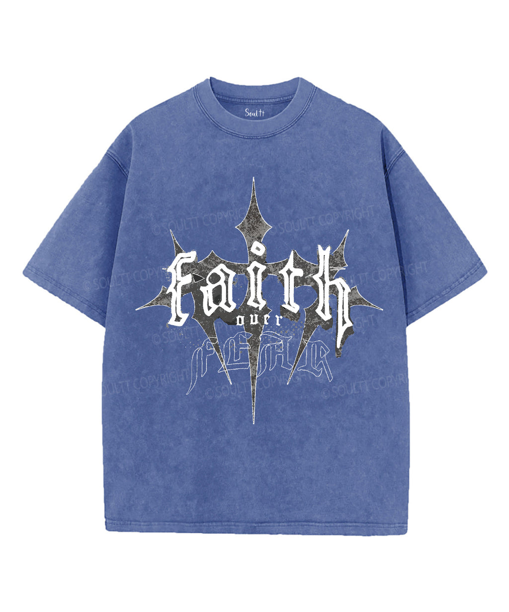 Faith Unisex Washed Christian T-shirt Style001 Hoodie, Sweatshirt | CiraTrend.com (Image 3)
