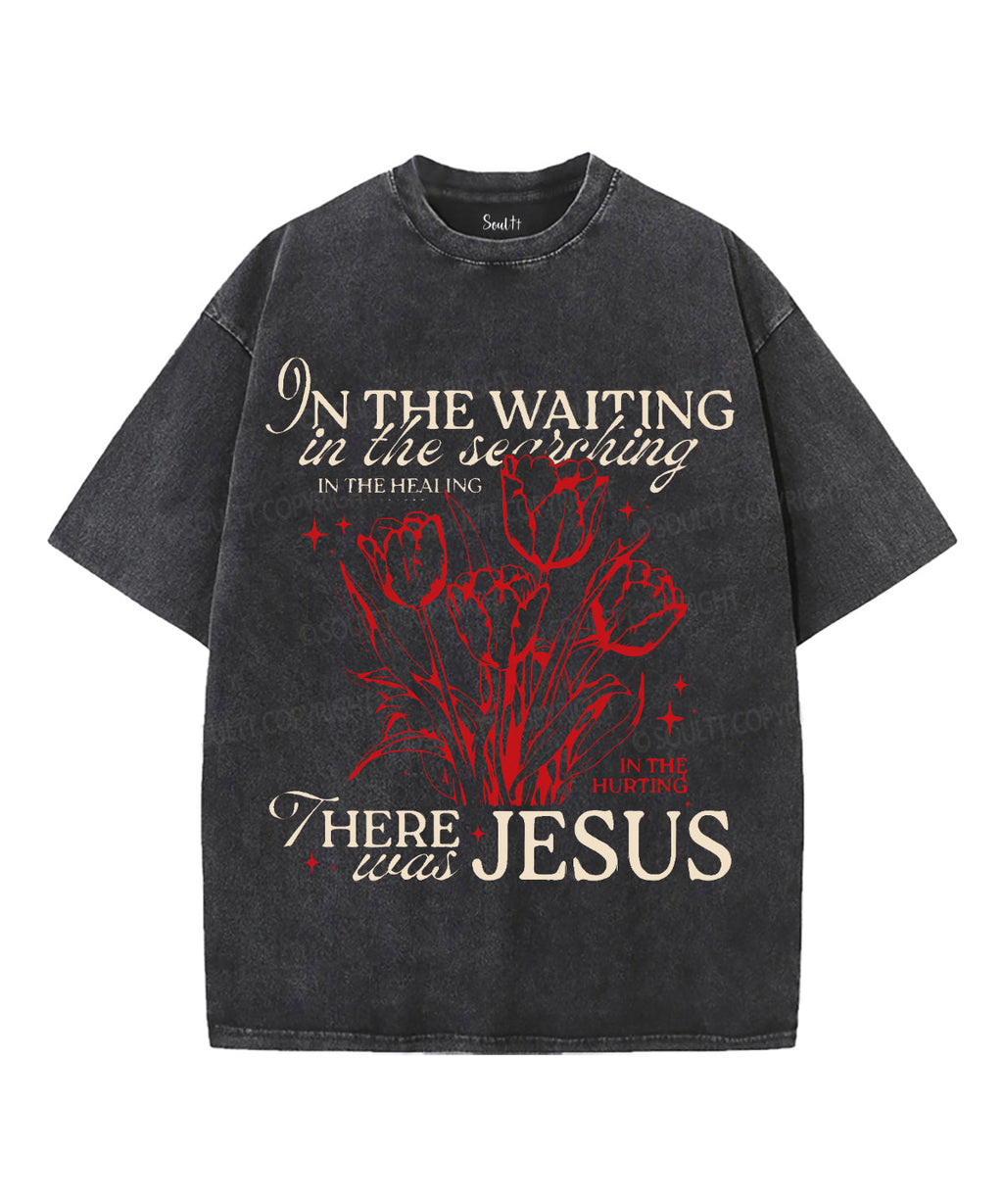 There Was Jesus Unisex Washed Christian T-shirt Style003 Hoodie, Sweatshirt | CiraTrend.com (Image 2)