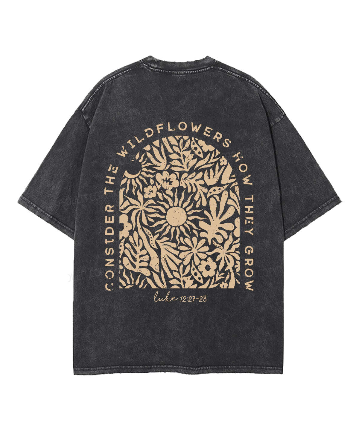 Consider Wildflowers Double Sided Washed Christian Style001 T-Shirts, Hoodie, Sweatshirt