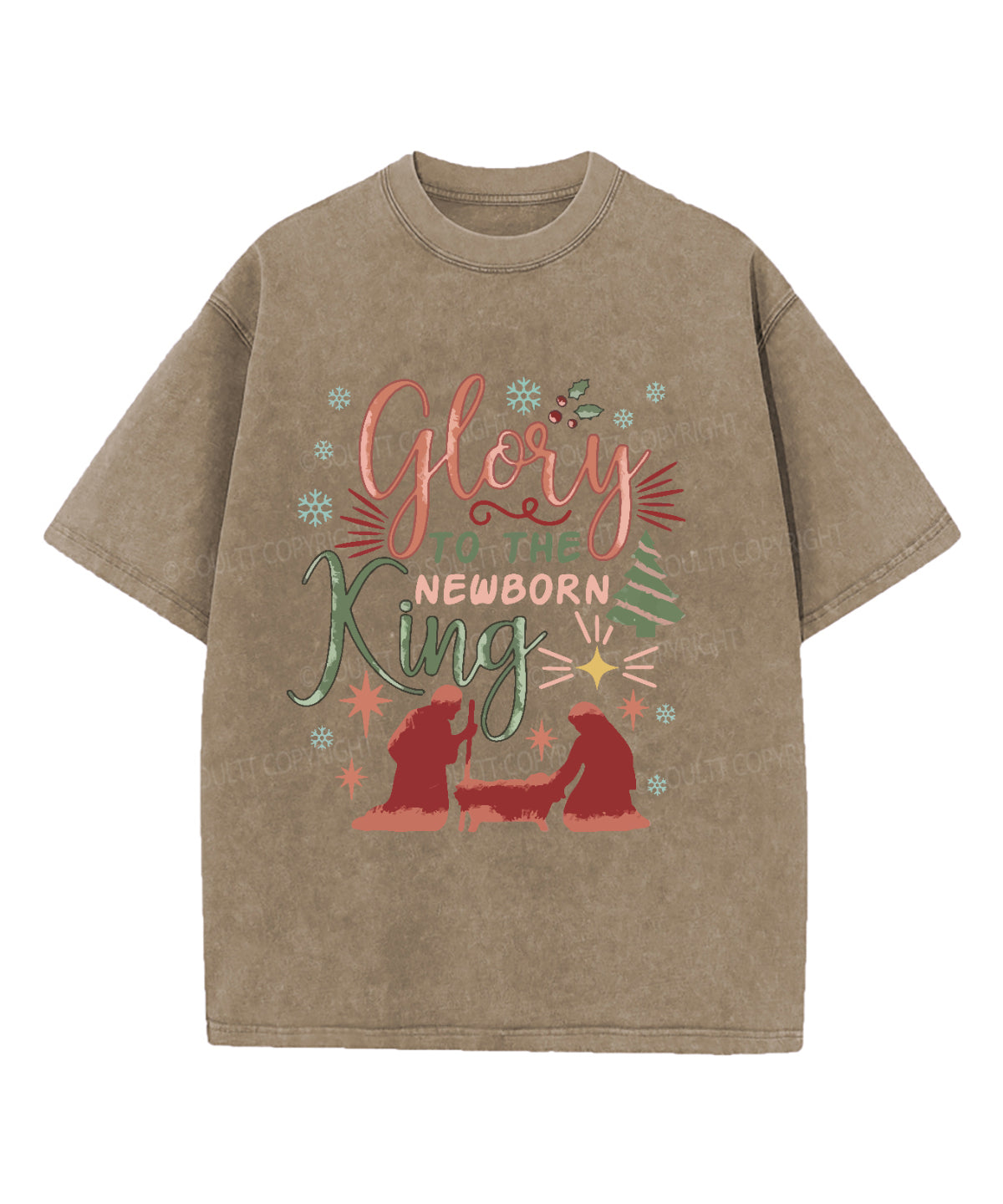 Glory Newborn King Washed Christian T-Shirts, Hoodie, Sweatshirt