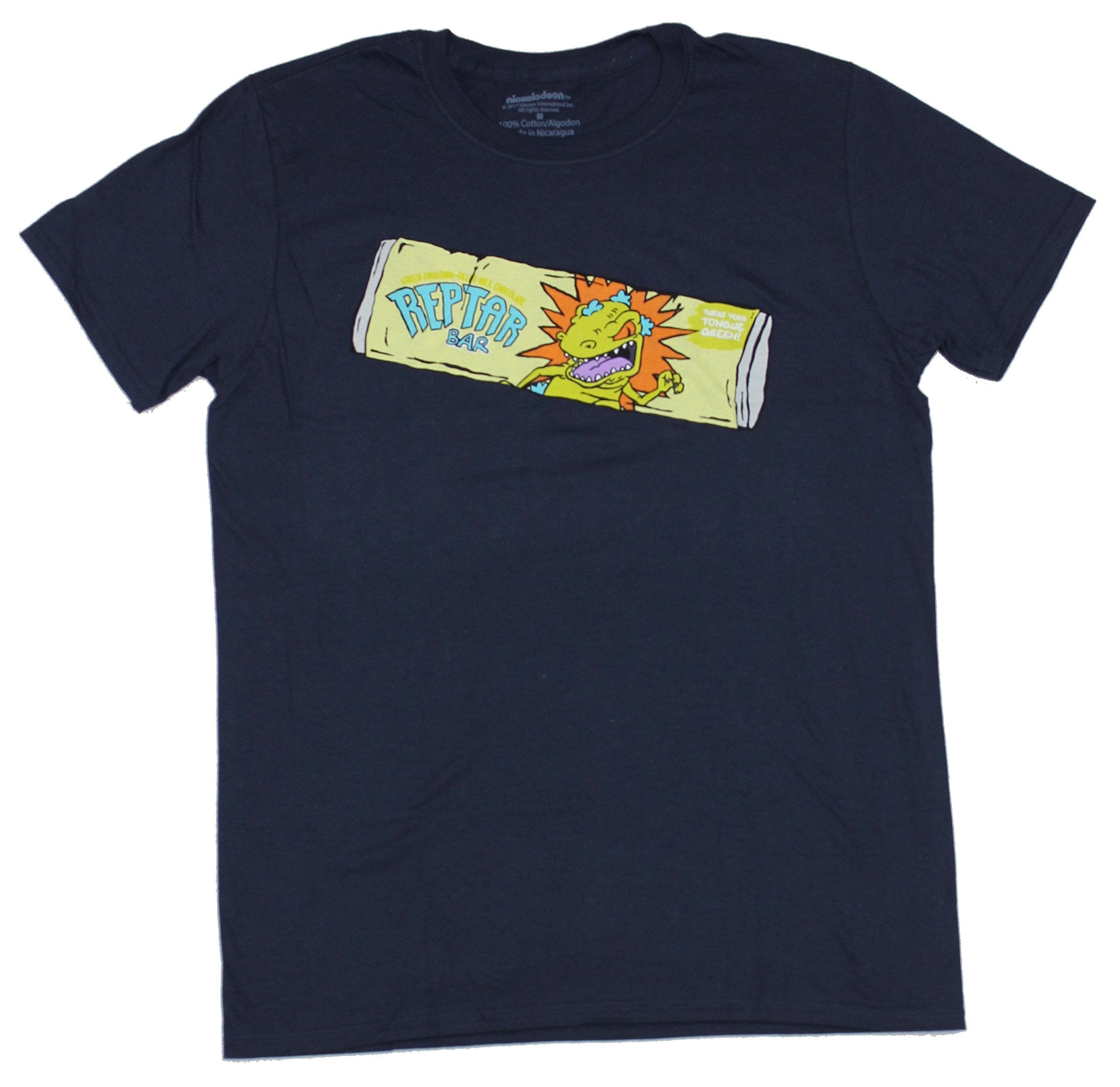 Rugrats Mens T-Shirt - Reptar Bar Candy Package Image Hoodie, Sweatshirt | CiraTrend.com