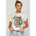 Easy Tiger Vintage  Graphic Crop Top
