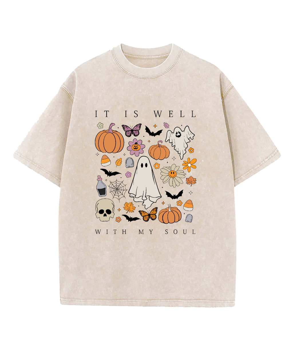 Is Well My Soul Washed Christian Style030 T-Shirts, Hoodie, Sweatshirt
