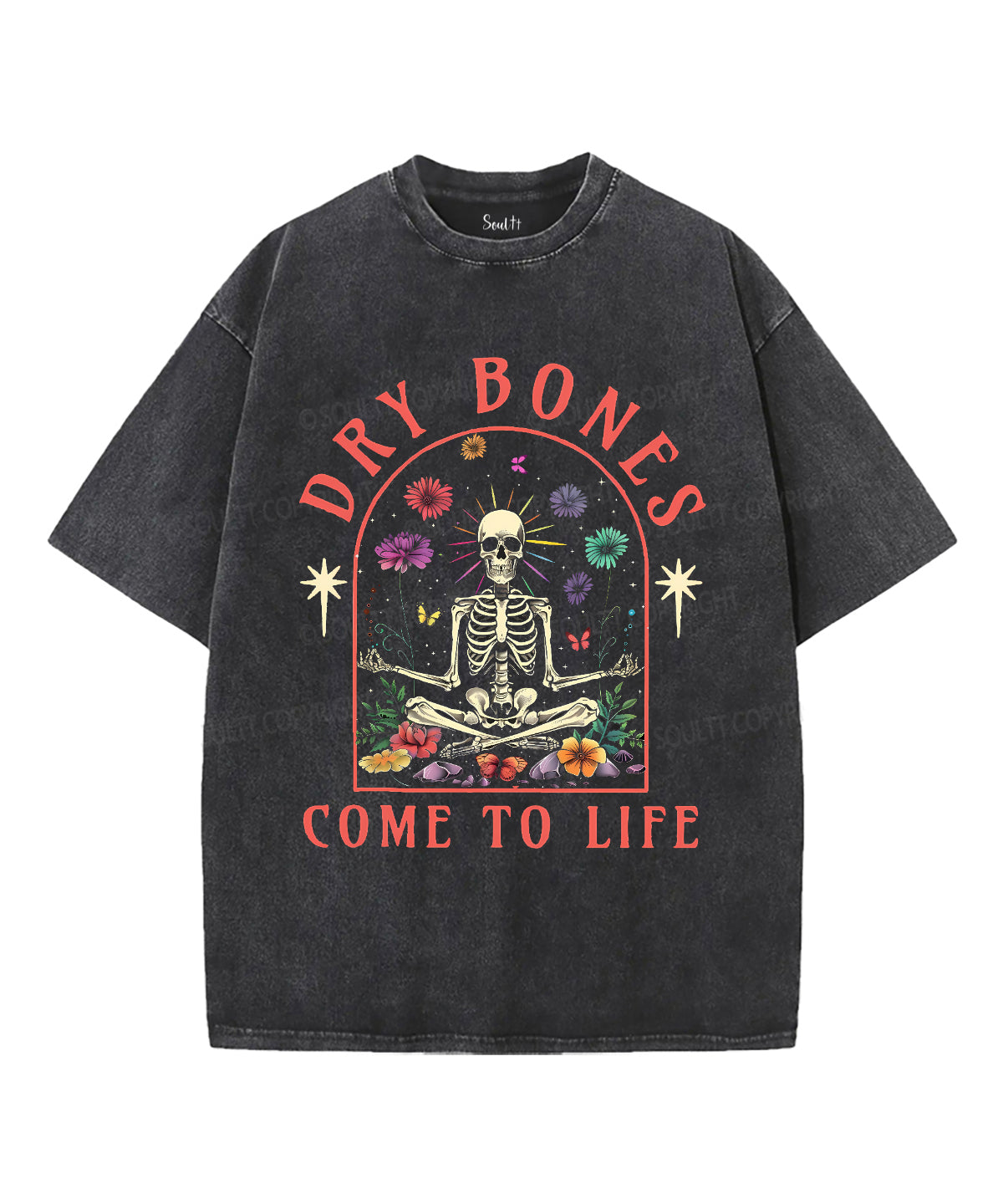 Dry Bones Come To Life Unisex Washed Christian T-shirt Style012 Hoodie, Sweatshirt | CiraTrend.com (Image 1)