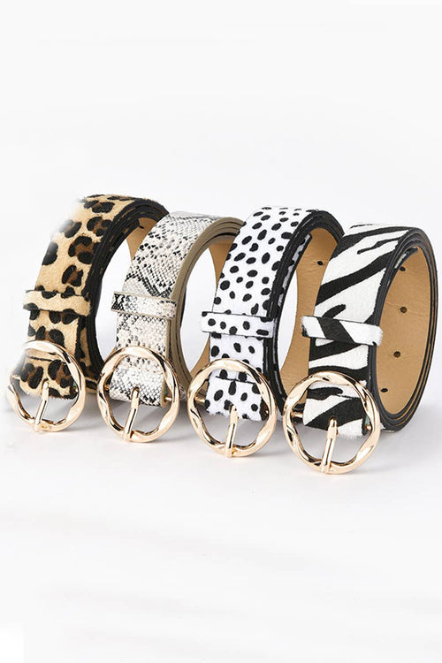 ..1216 Animal Print Fashion Belt SI-29225