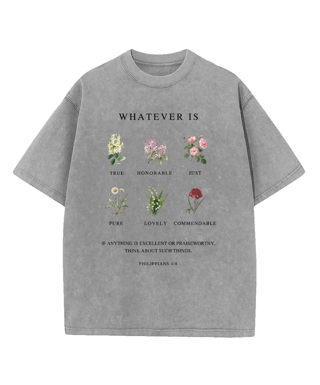 Whatever Washed Christian T-shirt Hoodie, Sweatshirt | CiraTrend.com (Image 4)
