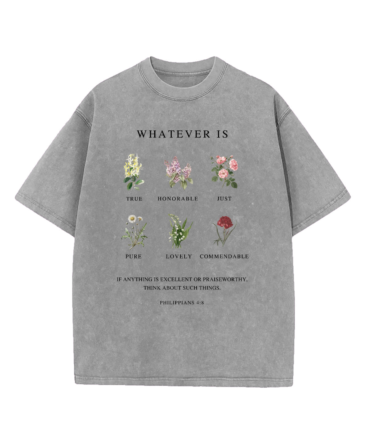 Whatever Washed Christian T-shirt Hoodie, Sweatshirt | CiraTrend.com (Image 4)