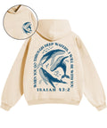 When You Go Though Deep Water Double Sided Unisex Cotton Christian Hoodie T-Shirts, Sweatshirt | CiraTrend.com (Image 1)