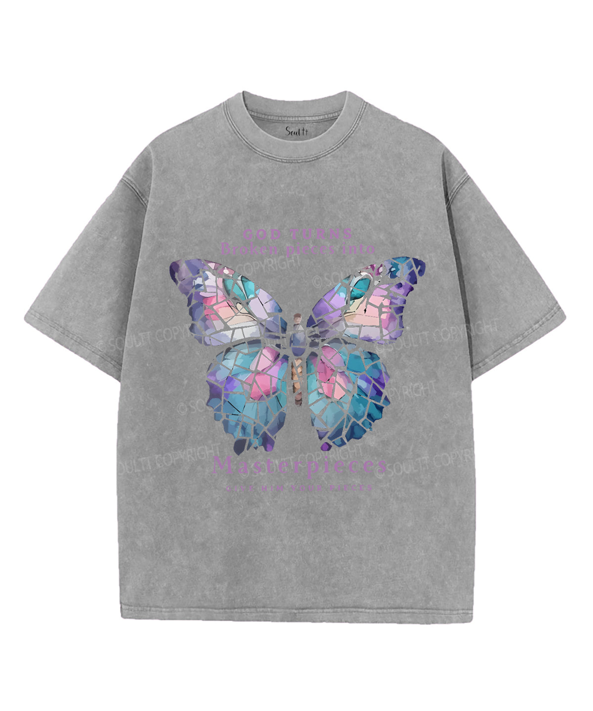 God Turns Broken Pieces Washed Christian T-Shirts, Hoodie, Sweatshirt