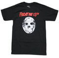 Friday the 13th Mens T-Shirt - Classic Mask Under Red Logo Hoodie, Sweatshirt | CiraTrend.com
