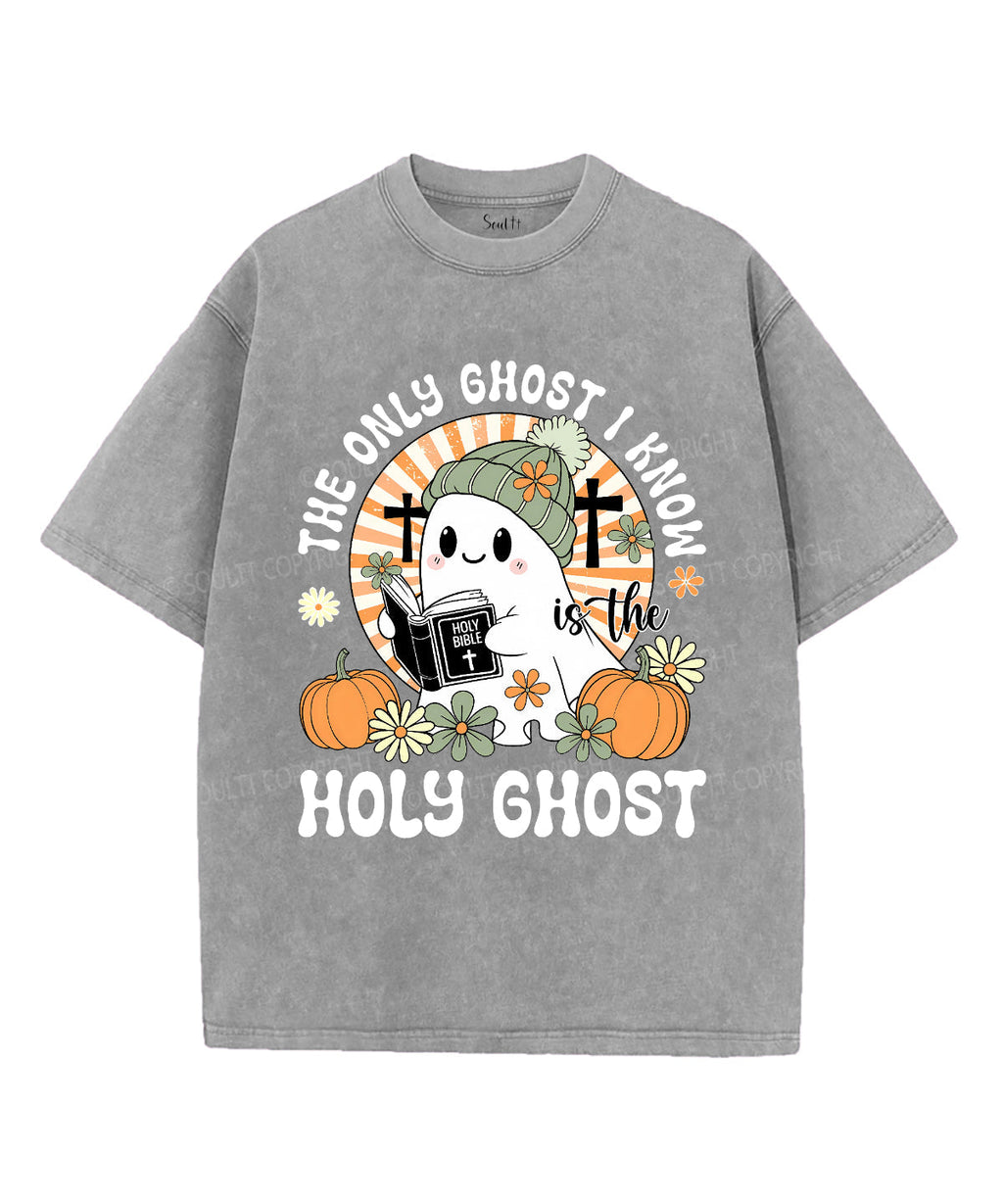 The Only Ghost Unisex Washed Christian T-shirt Style003 Hoodie, Sweatshirt | CiraTrend.com (Image 4)