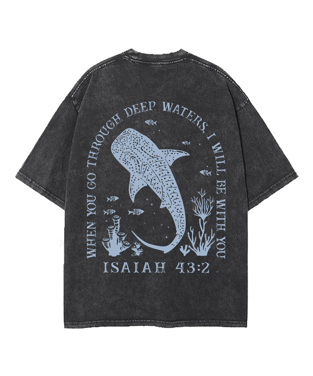 I Will Be With You Double Sided Unisex Washed Christian T-shirt Style018 Hoodie, Sweatshirt | CiraTrend.com (Image 3)