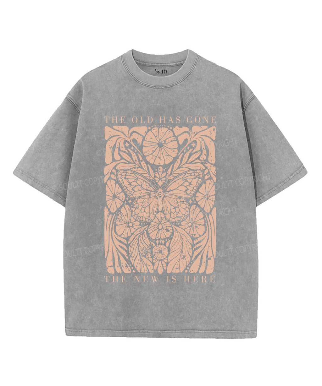 The Old Has Gone Unisex Washed Christian T-shirt Style001 Hoodie, Sweatshirt | CiraTrend.com (Image 2)