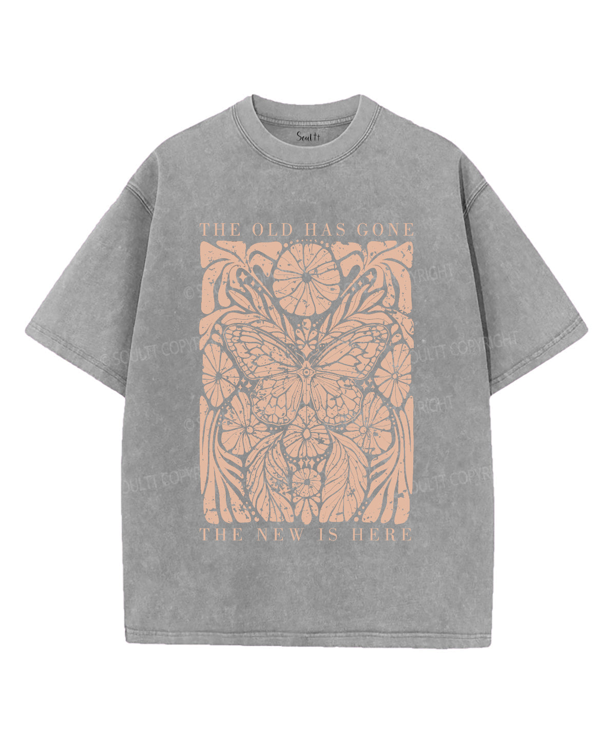 The Old Has Gone Unisex Washed Christian T-shirt Style001 Hoodie, Sweatshirt | CiraTrend.com (Image 2)