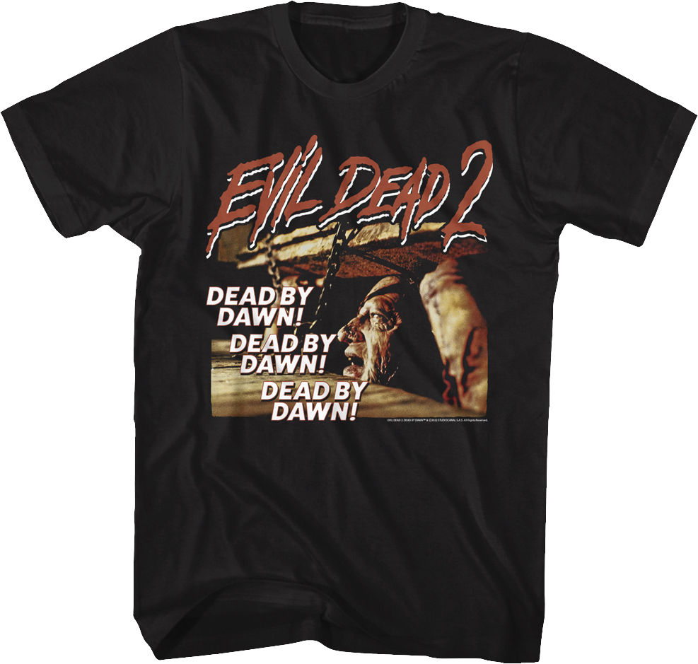 Dead By Dawn Evil Dead T-Shirt Hoodie, Sweatshirt | CiraTrend.com (Image 1)