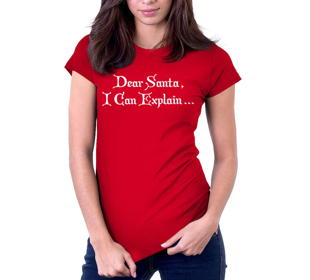 Dear Santa, I Can Explain T-Shirt Hoodie, Sweatshirt | CiraTrend.com (Image 4)