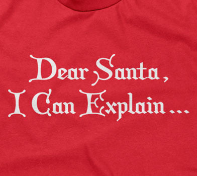 Dear Santa, I Can Explain Hoodie T-Shirts, Sweatshirt | CiraTrend.com (Image 2)