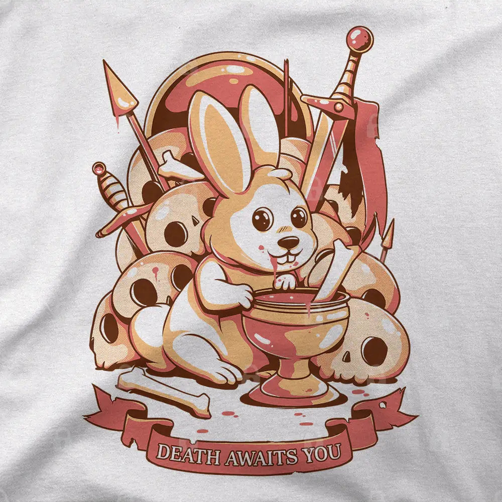 Death Awaits You T-Shirt Hoodie, Sweatshirt | CiraTrend.com (Image 1)