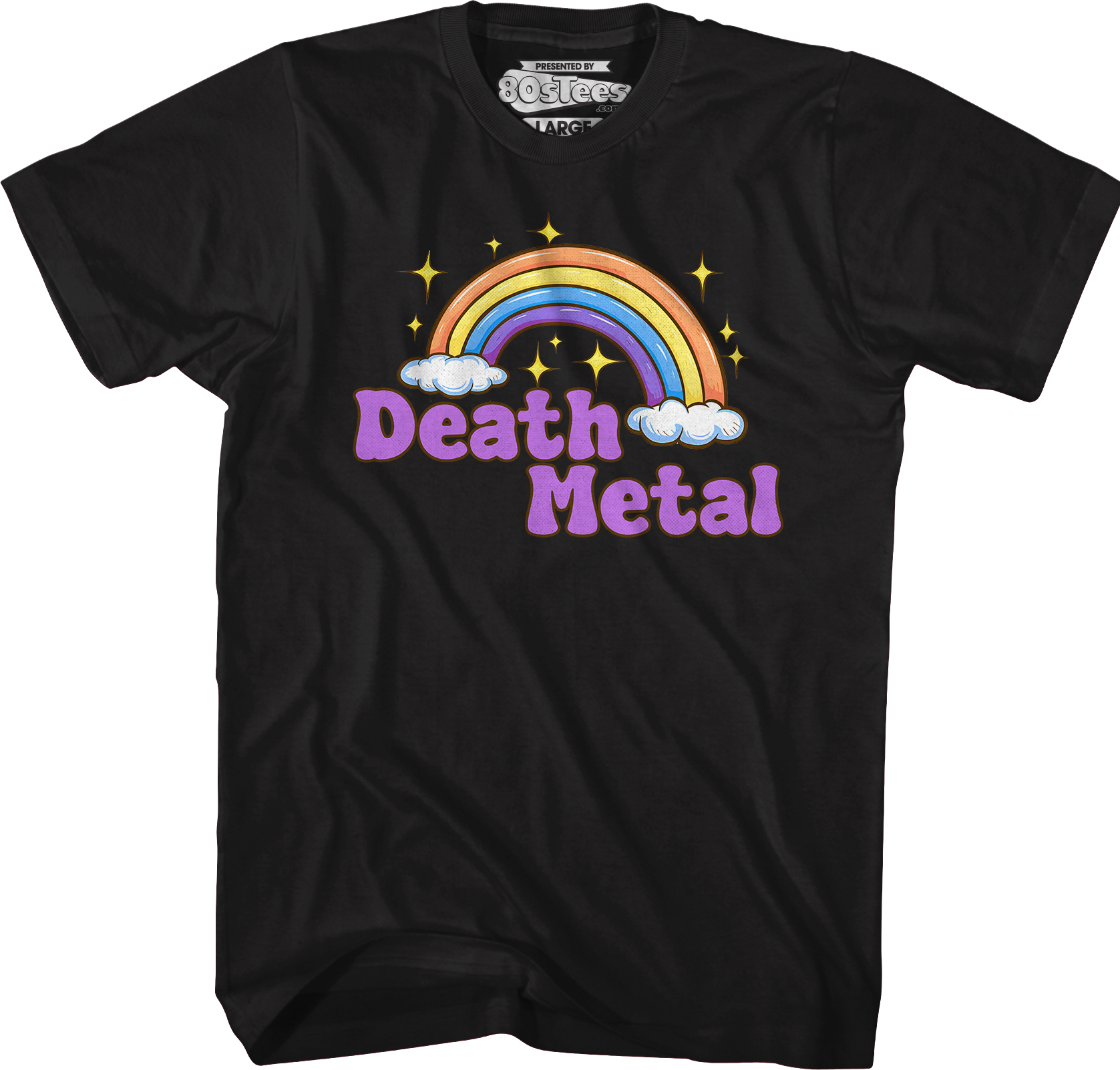 Death Metal Rainbow T-Shirt Hoodie, Sweatshirt | CiraTrend.com (Image 1)