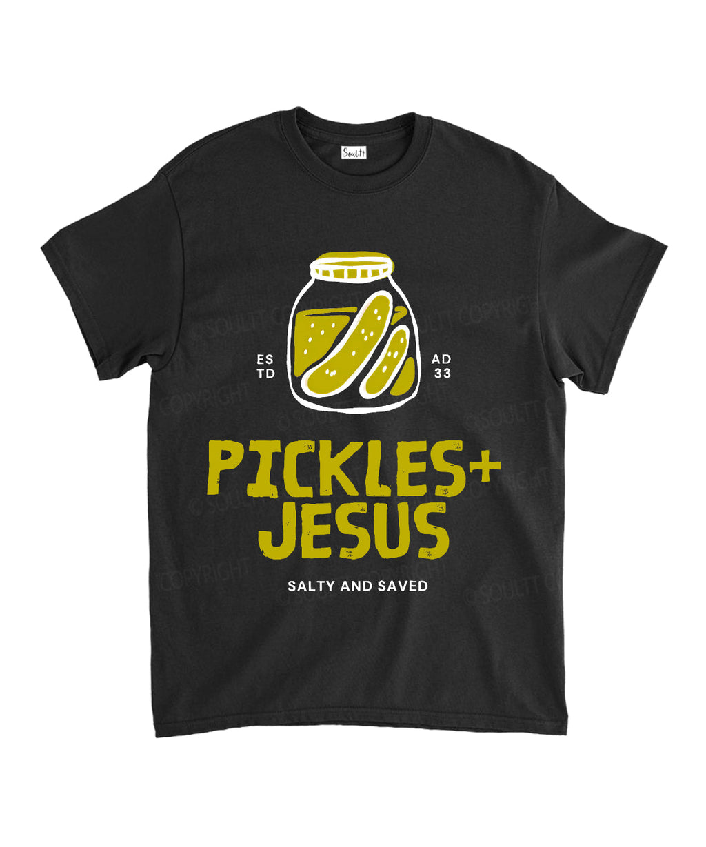 Salty And Saved Unisex Cotton Christian T-Shirt Hoodie, Sweatshirt | CiraTrend.com (Image 3)