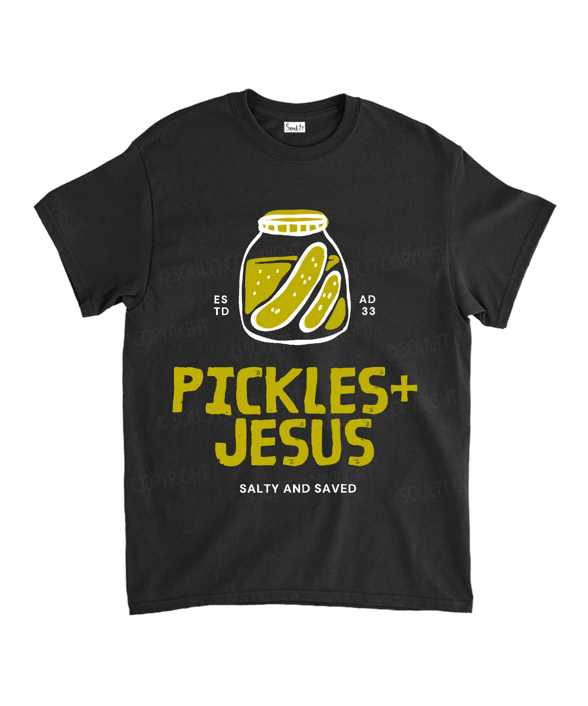 Salty And Saved Unisex Cotton Christian T-Shirt Hoodie, Sweatshirt | CiraTrend.com (Image 3)