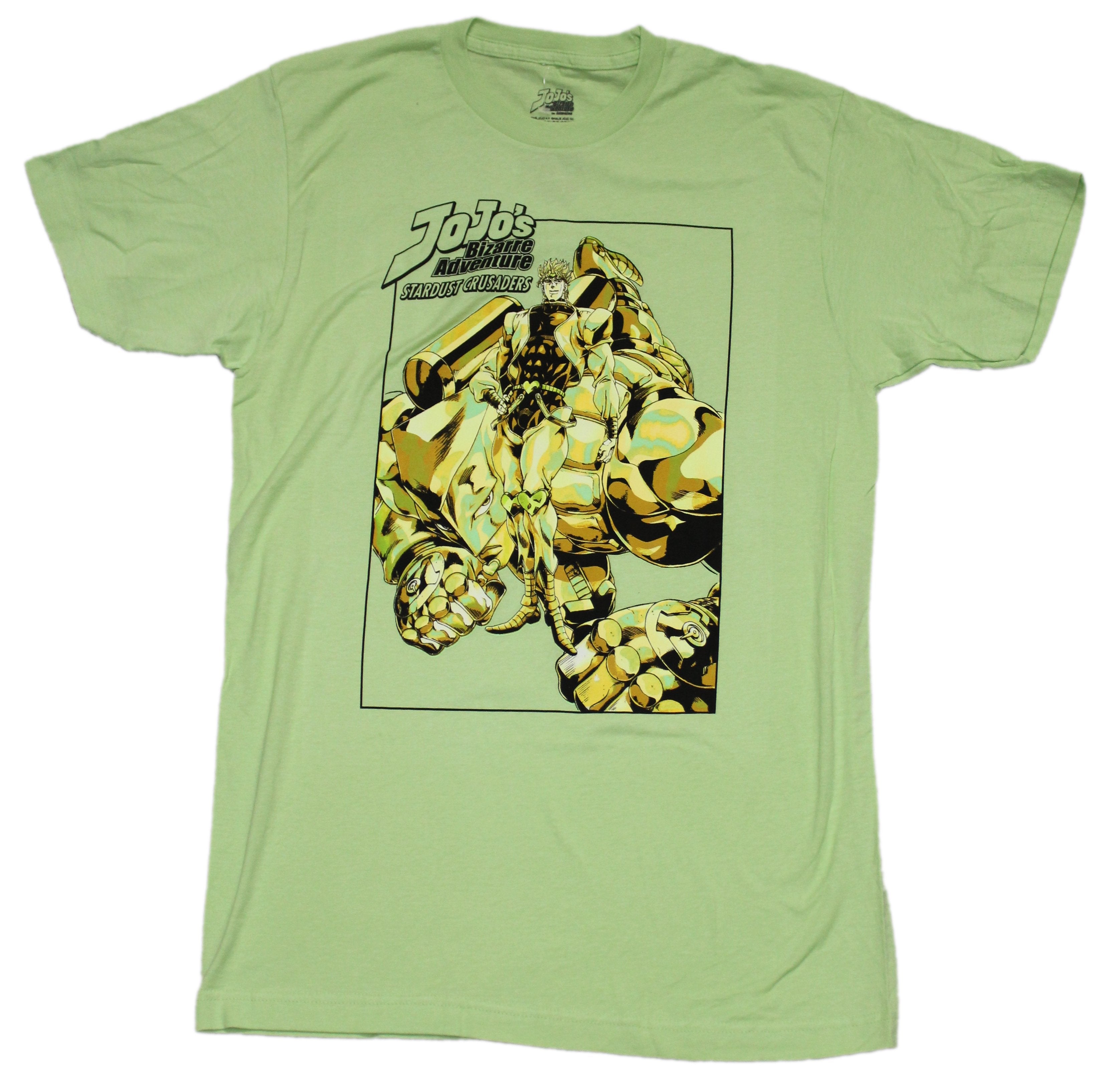 Jojo's Bizarre Adventure Mens T-Shirt - Stardust Crusaders Green Action Hoodie, Sweatshirt | CiraTrend.com