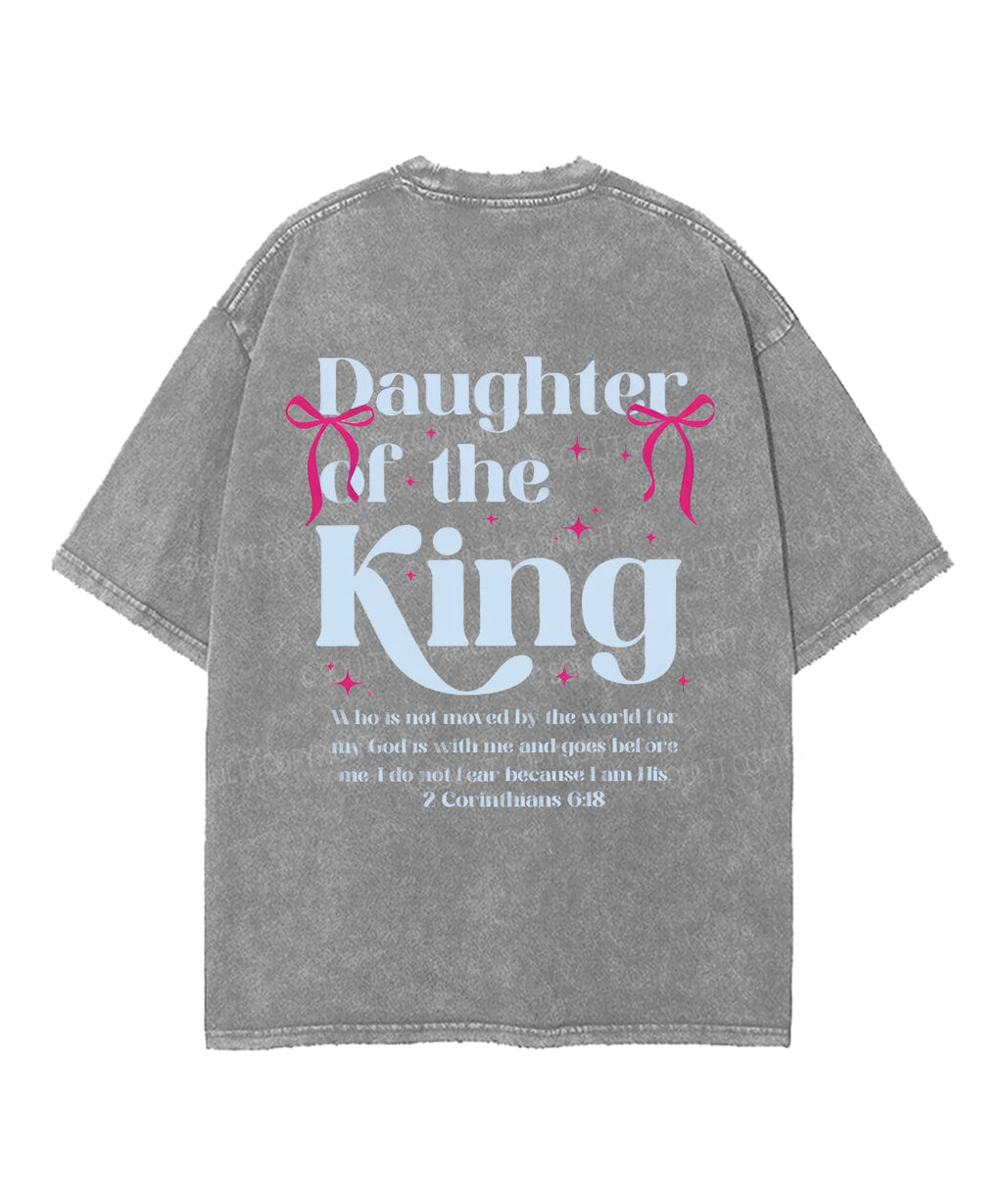 Daughter King Double Sided Washed Christian T-Shirts, Hoodie, Sweatshirt