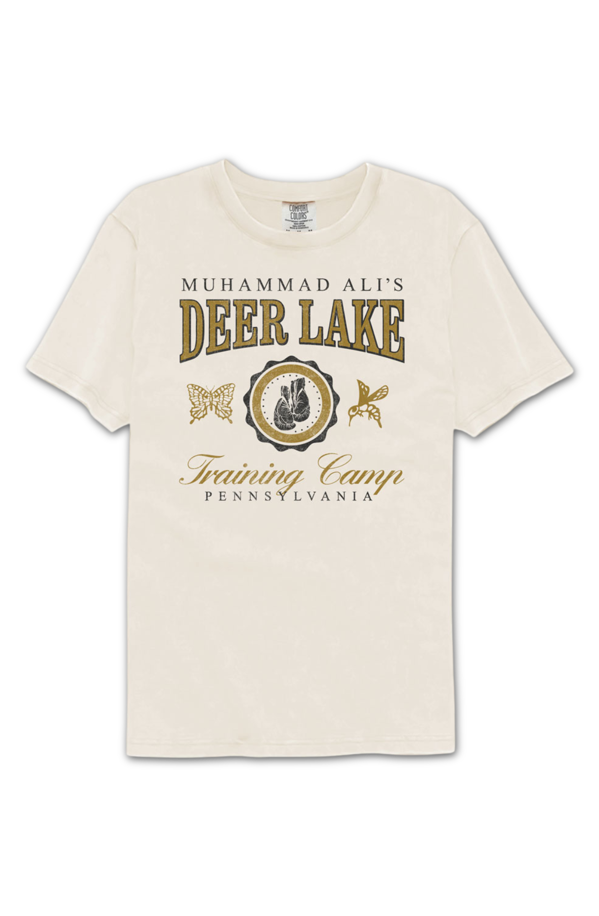 Deer Lake Varsity Vintage Muhammad Ali Comfort Colors Brand T-Shirt Hoodie, Sweatshirt | CiraTrend.com (Image 2)