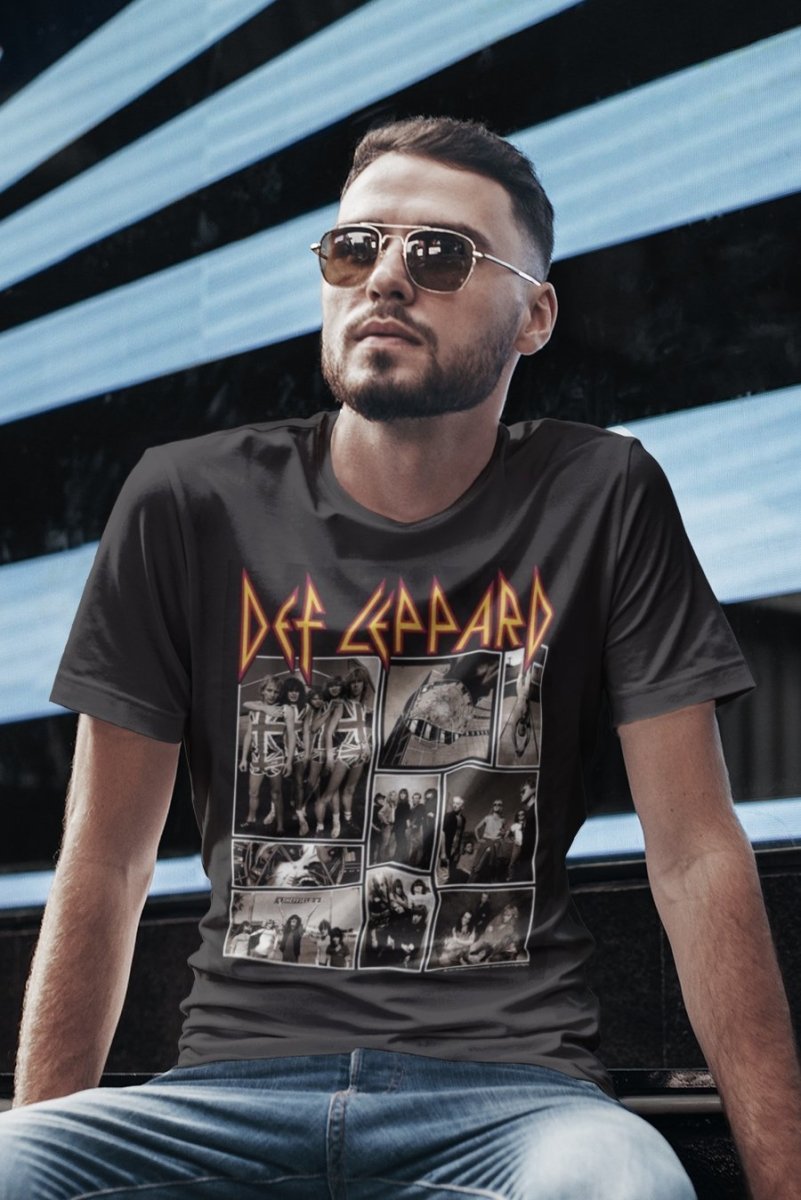 Def Leppard Def Collage T-Shirt Hoodie, Sweatshirt | CiraTrend.com (Image 1)
