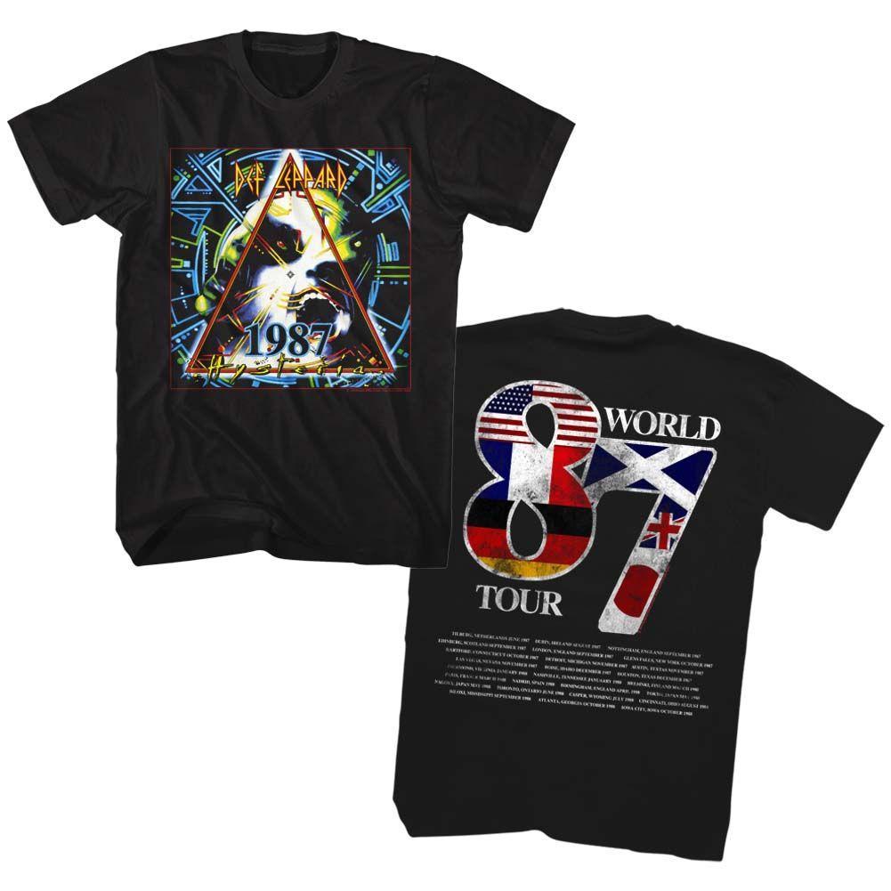 Def Leppard Def World Tour Boyfriend Tee Hoodie, Sweatshirt | CiraTrend.com (Image 2)