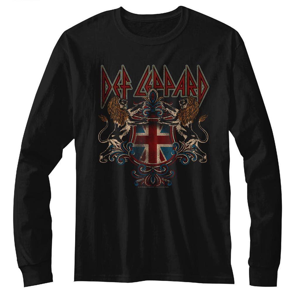 Def Leppard Defcrest Long Sleeve Boyfriend Tee Hoodie, Sweatshirt | CiraTrend.com