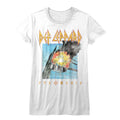 Def Leppard Faded Pyromania Womens T-Shirt Hoodie, Sweatshirt | CiraTrend.com