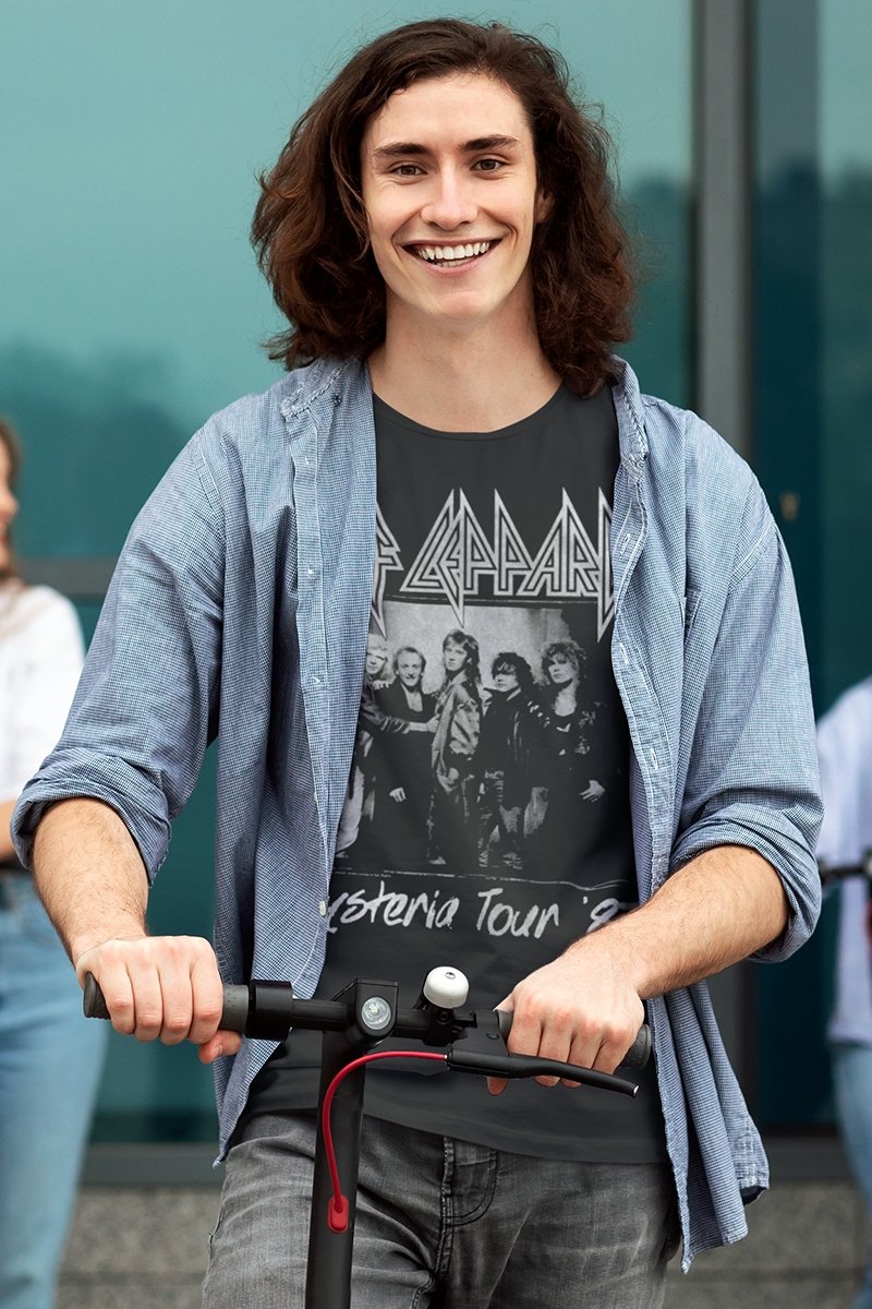 Def Leppard Hysteria Tour T-Shirt Hoodie, Sweatshirt | CiraTrend.com (Image 1)