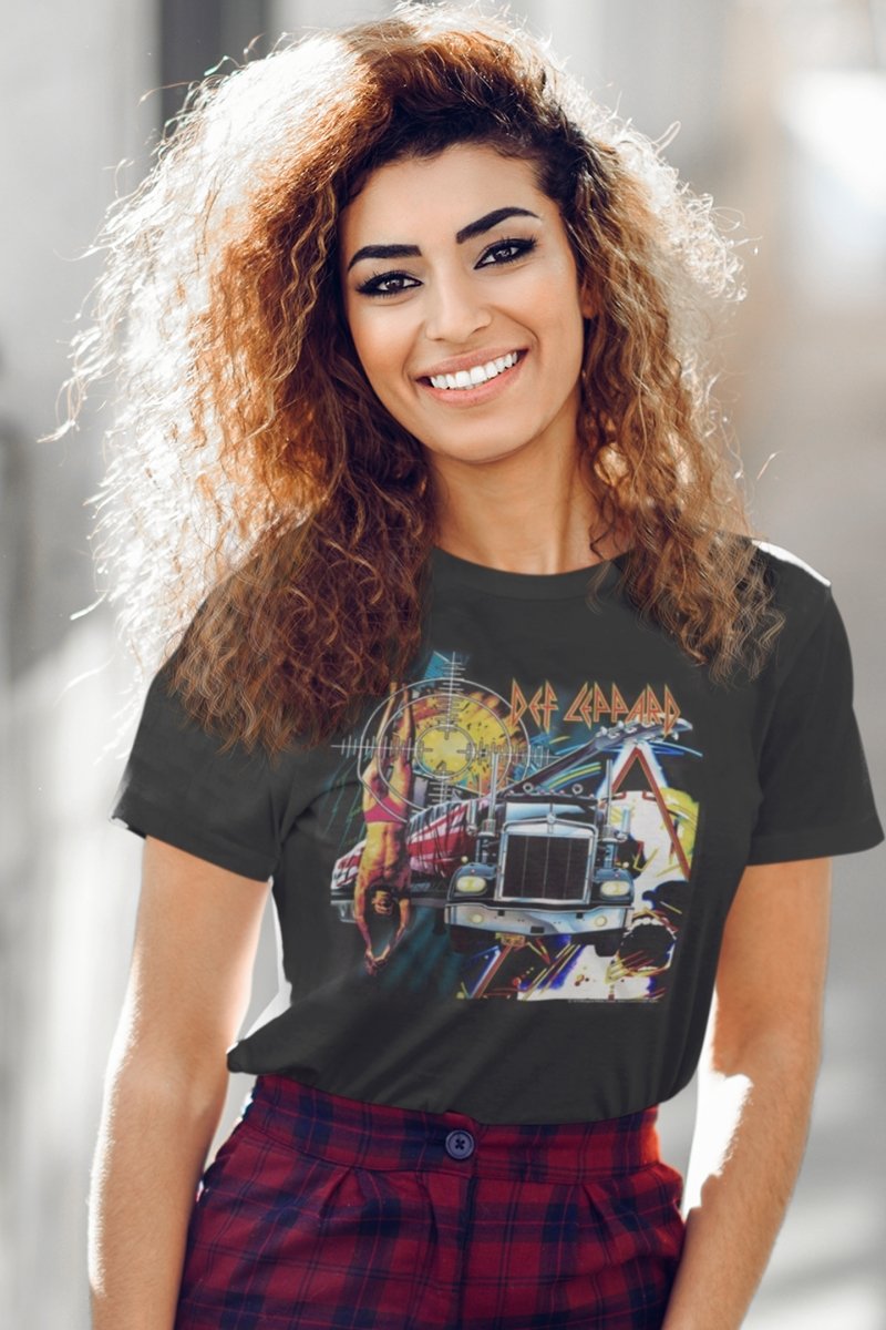Def Leppard Jumble Boyfriend Tee Hoodie, Sweatshirt | CiraTrend.com (Image 1)