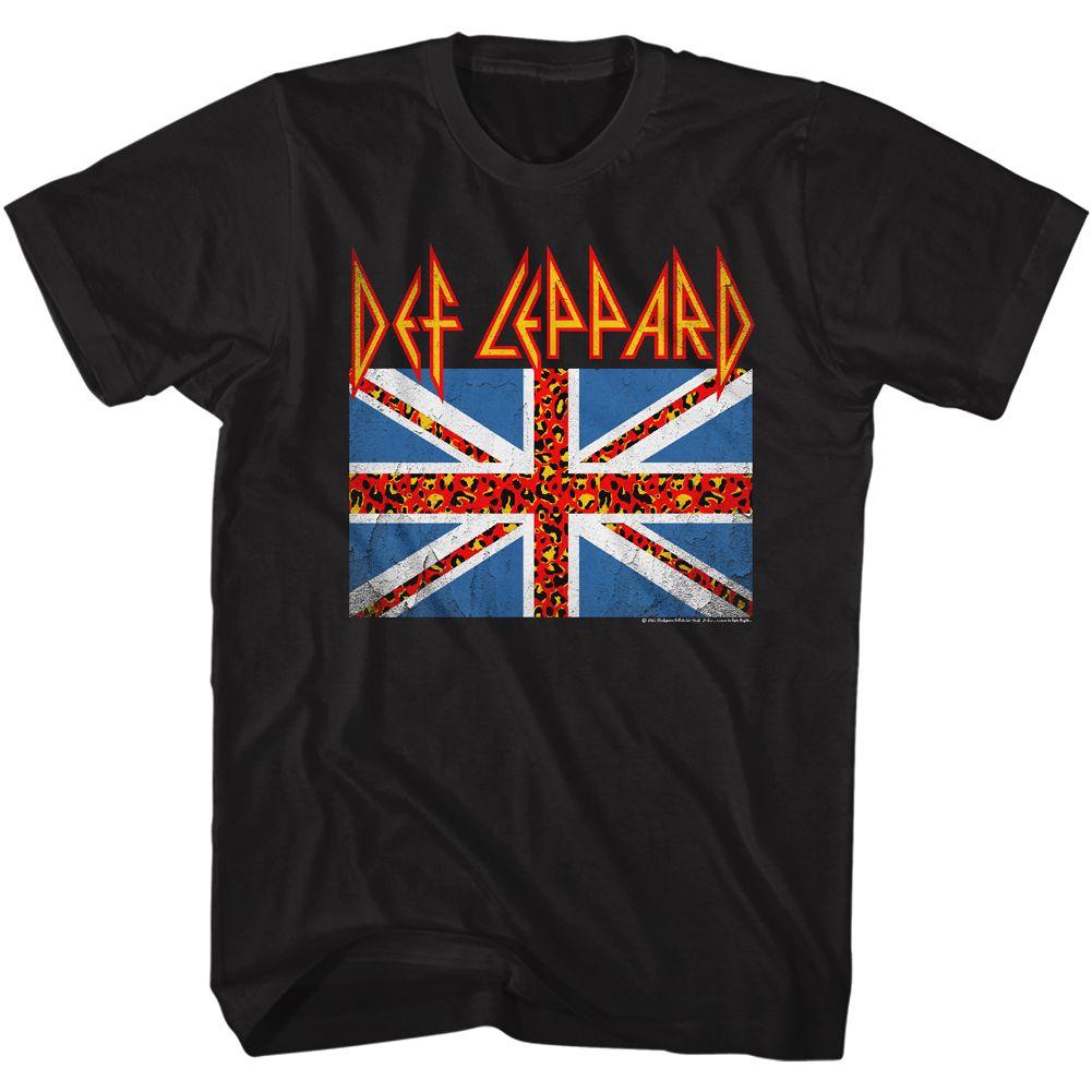 Def Leppard Leopard Flag T-Shirt Hoodie, Sweatshirt | CiraTrend.com
