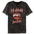 Def Leppard Love Is Biting Mineral Wash T-Shirt Hoodie, Sweatshirt | CiraTrend.com