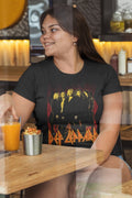Def Leppard Onfire Boyfriend Tee Hoodie, Sweatshirt | CiraTrend.com (Image 1)