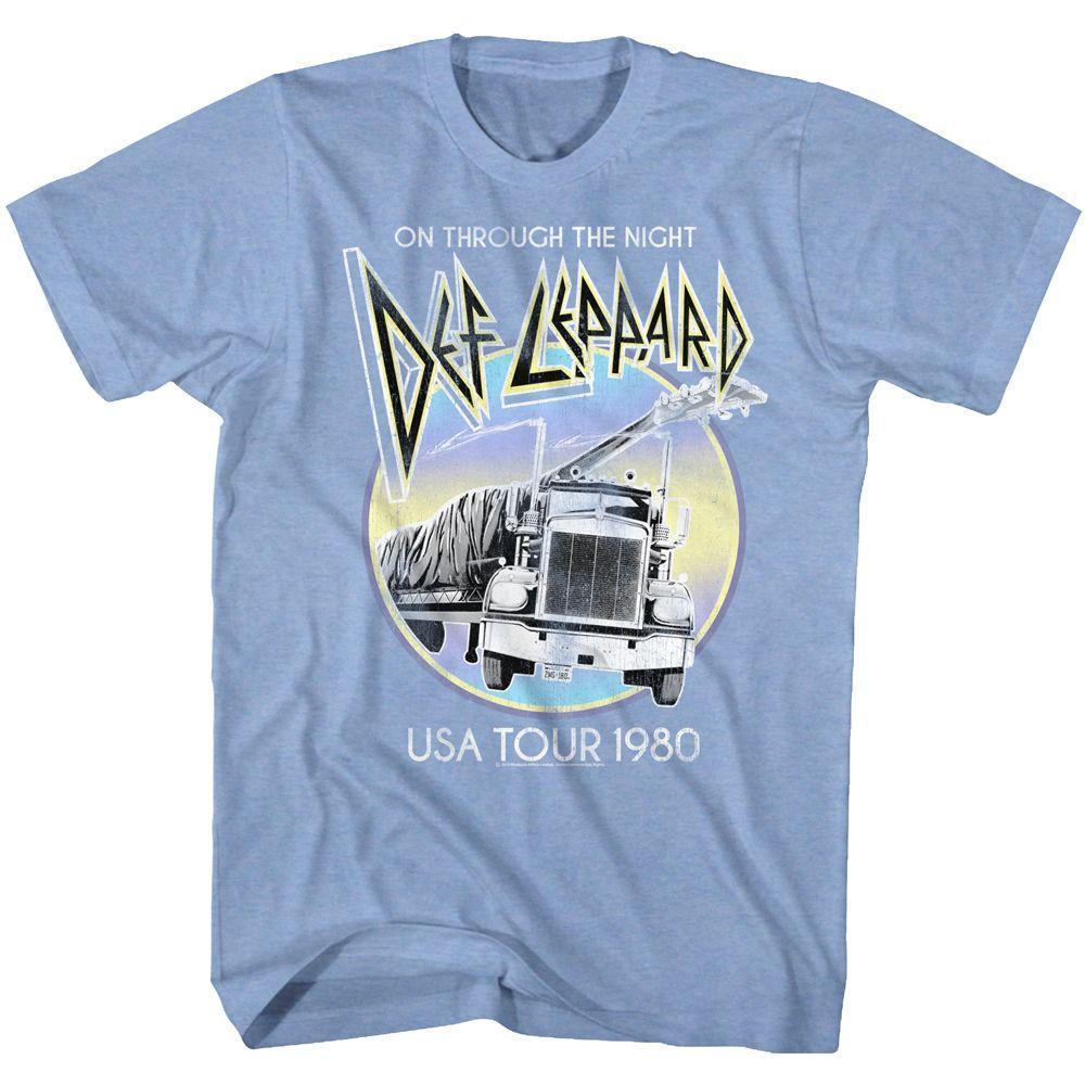 Def Leppard Pastel Night Boyfriend Tee Hoodie, Sweatshirt | CiraTrend.com