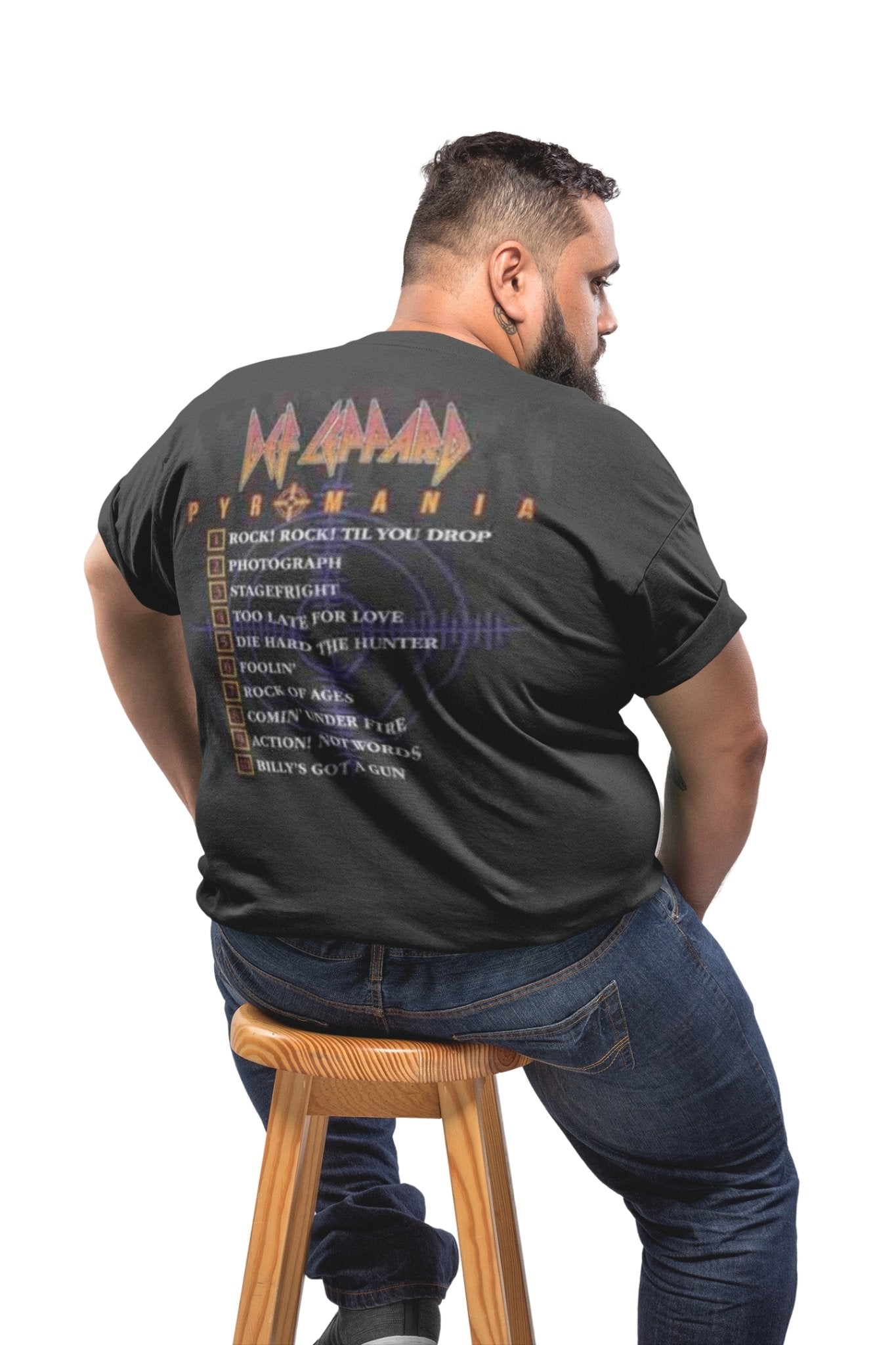 Def Leppard Pyro Album Big and Tall T-Shirt Hoodie, Sweatshirt | CiraTrend.com (Image 2)
