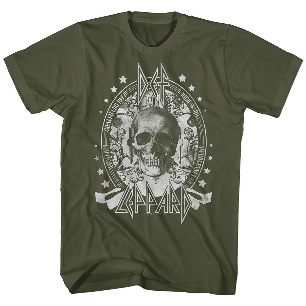 Def Leppard Skull T-Shirt Hoodie, Sweatshirt | CiraTrend.com