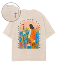 His Mercies Are New Every Morning Double Sided Unisex Washed Christian T-shirt Style001 Hoodie, Sweatshirt (Image 1)