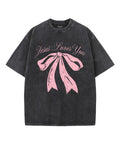 Jesus Love You Unisex Washed Christian T-shirt Hoodie, Sweatshirt | CiraTrend.com (Image 1)