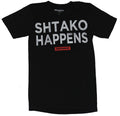 Defiance TV Show Mens T-Shirt - SHTAKO HAPPENS Distressed Block Letter Image Hoodie, Sweatshirt | CiraTrend.com