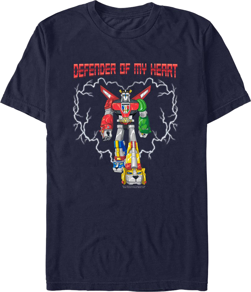 Defender Of My Heart Voltron T-Shirt Hoodie, Sweatshirt | CiraTrend.com (Image 1)