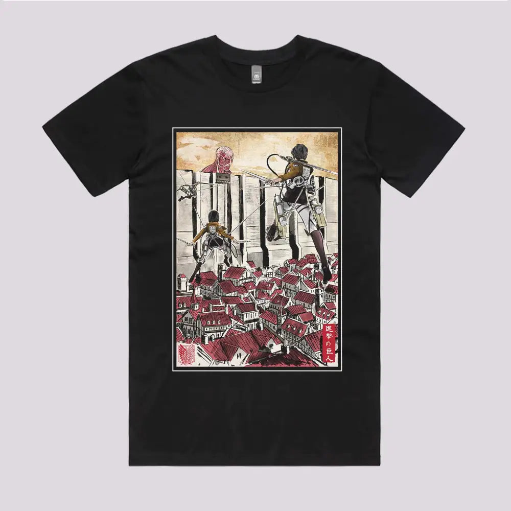 Defending The Wall T-Shirt Hoodie, Sweatshirt | CiraTrend.com (Image 2)