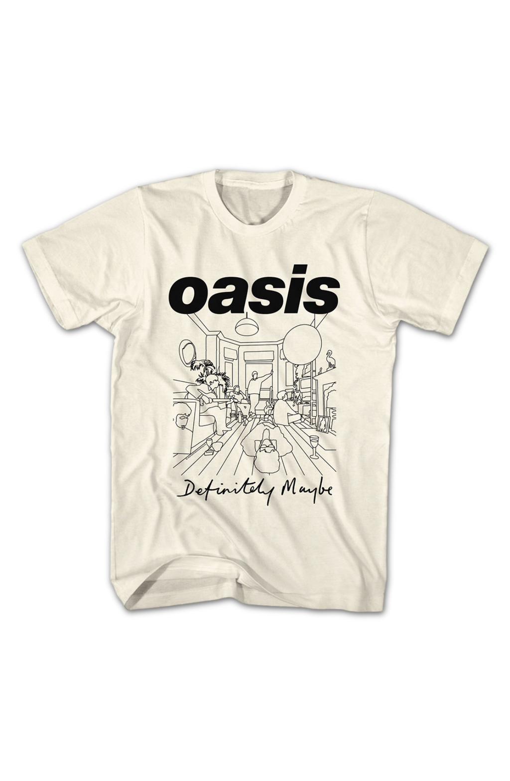 Definitely Maybe Sketch Oasis T-Shirt Hoodie, Sweatshirt | CiraTrend.com (Image 2)
